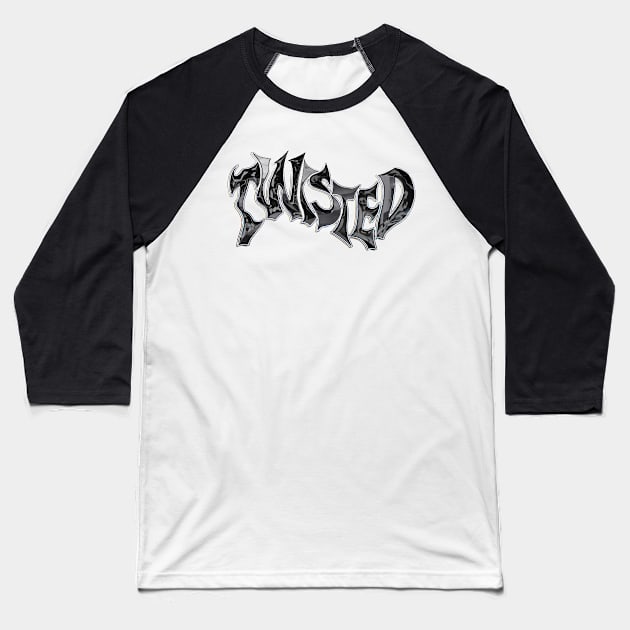 Twisted Baseball T-Shirt by the Mad Artist